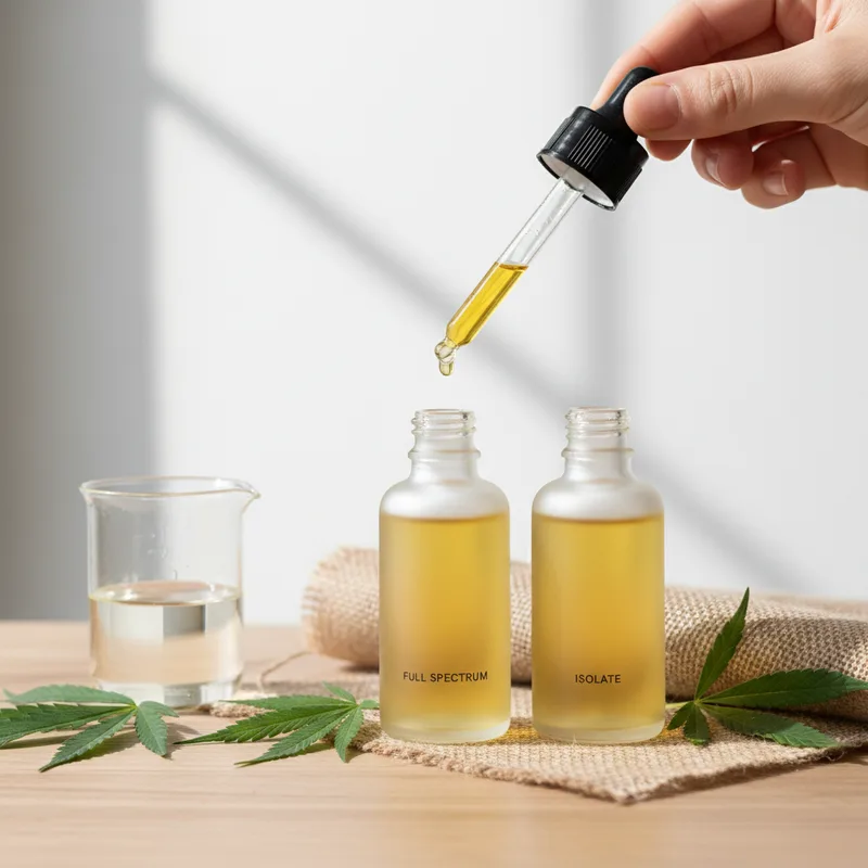 Huile CBD : choisir le bon type, la concentration et le prix