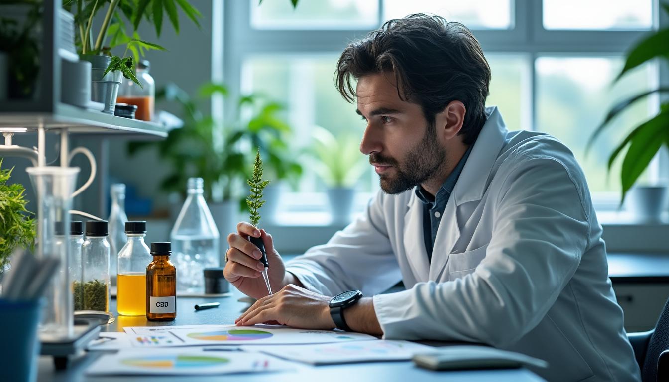 Illustration: Les bases scientifiques du cannabidiol : explications sur les mécanismes d’action