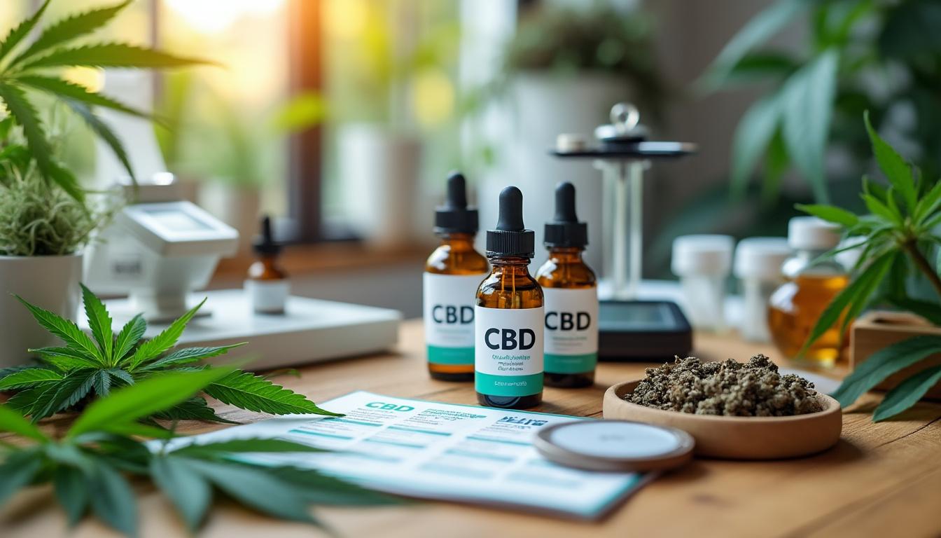 Illustration: Définition du CBD et distinctions avec le cannabis, le THC, le HHC et autres cannabinoïdes