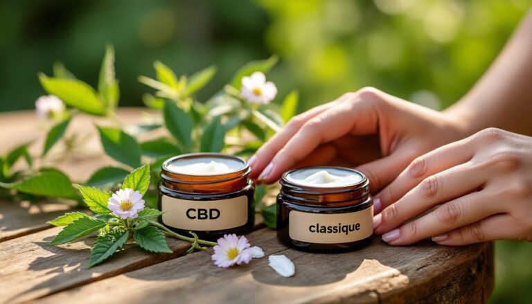 Différences entre les crèmes au CBD et les crèmes classiques : guide complet
