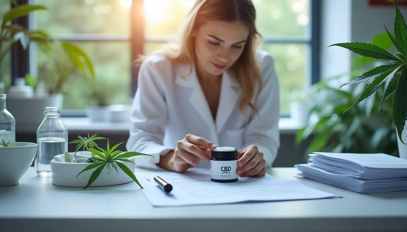 Illustration: Définition et cadre légal d’une cosmétique à base de CBD