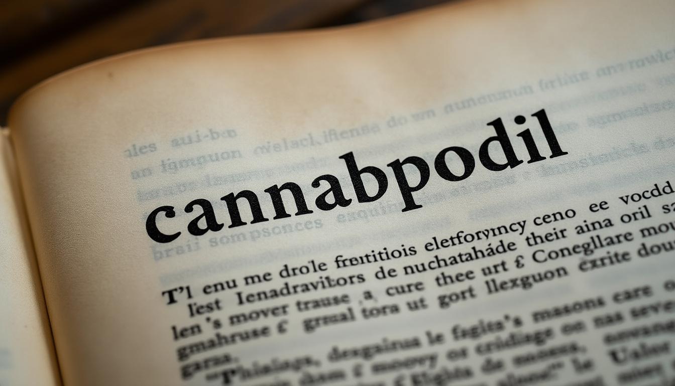 Origine du mot cannabidiol : histoire, étymologie et usages