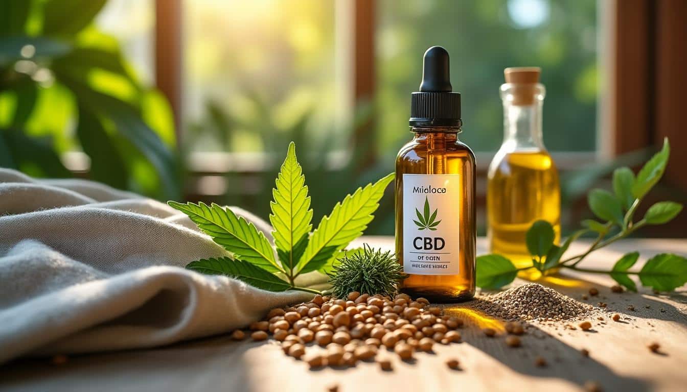 Illustration: Définition de l’huile de CBD et distinction avec d’autres produits du chanvre
