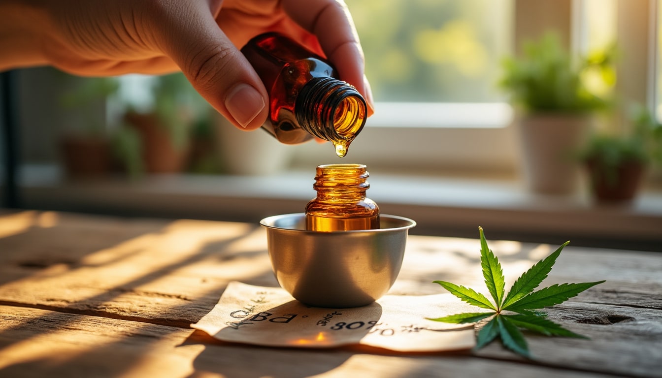 Illustration: Définition et caractéristiques de l’huile de CBD à 30 % : comprendre les bases