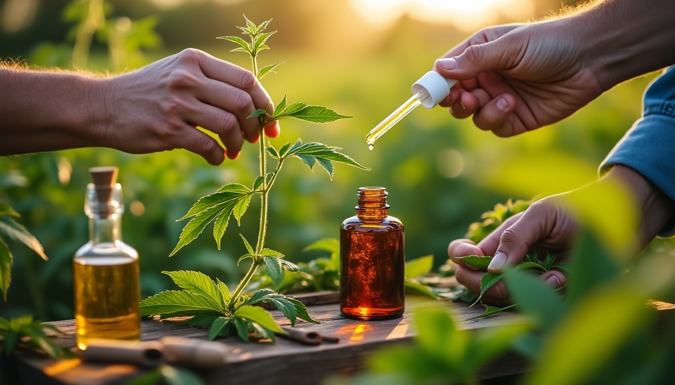 Illustration: Découvrir l’huile de CBD : de la plante à l’extrait naturel