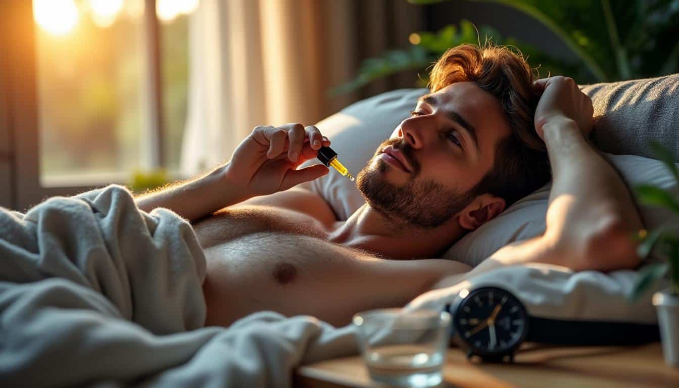 Illustration: Les effets de l’huile de CBD sur le sommeil : mécanismes d’action et bénéfices concrets