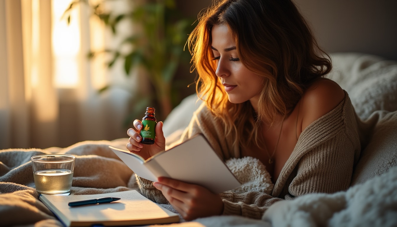 Illustration: Comprendre l’huile de CBD pour le sommeil et son contexte d’utilisation