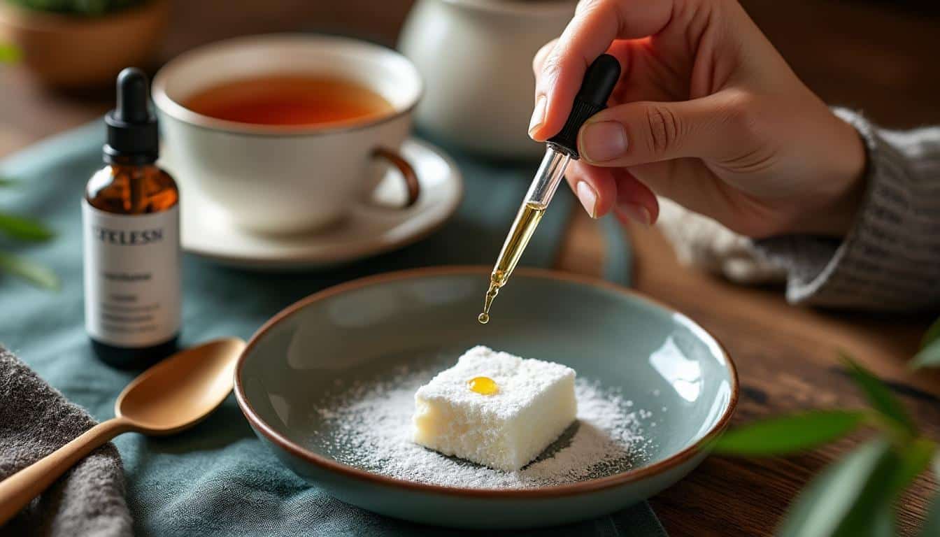 Illustration: Comprendre l’huile de CBD et la pratique de la prendre sur un sucre