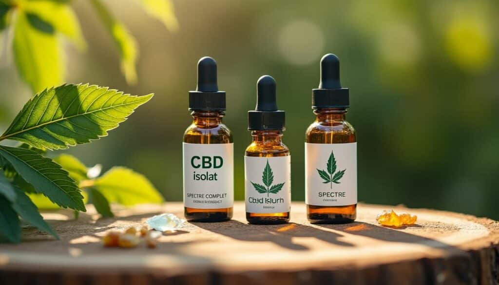Spectre, signification du CBD isolat et comment les différencier efficacement